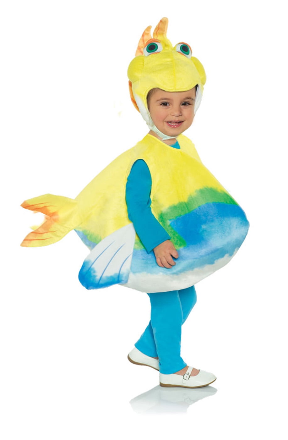 Splash Boys Child Splash And Bubbles Show Belly Baby Fish Plush Costume-XL