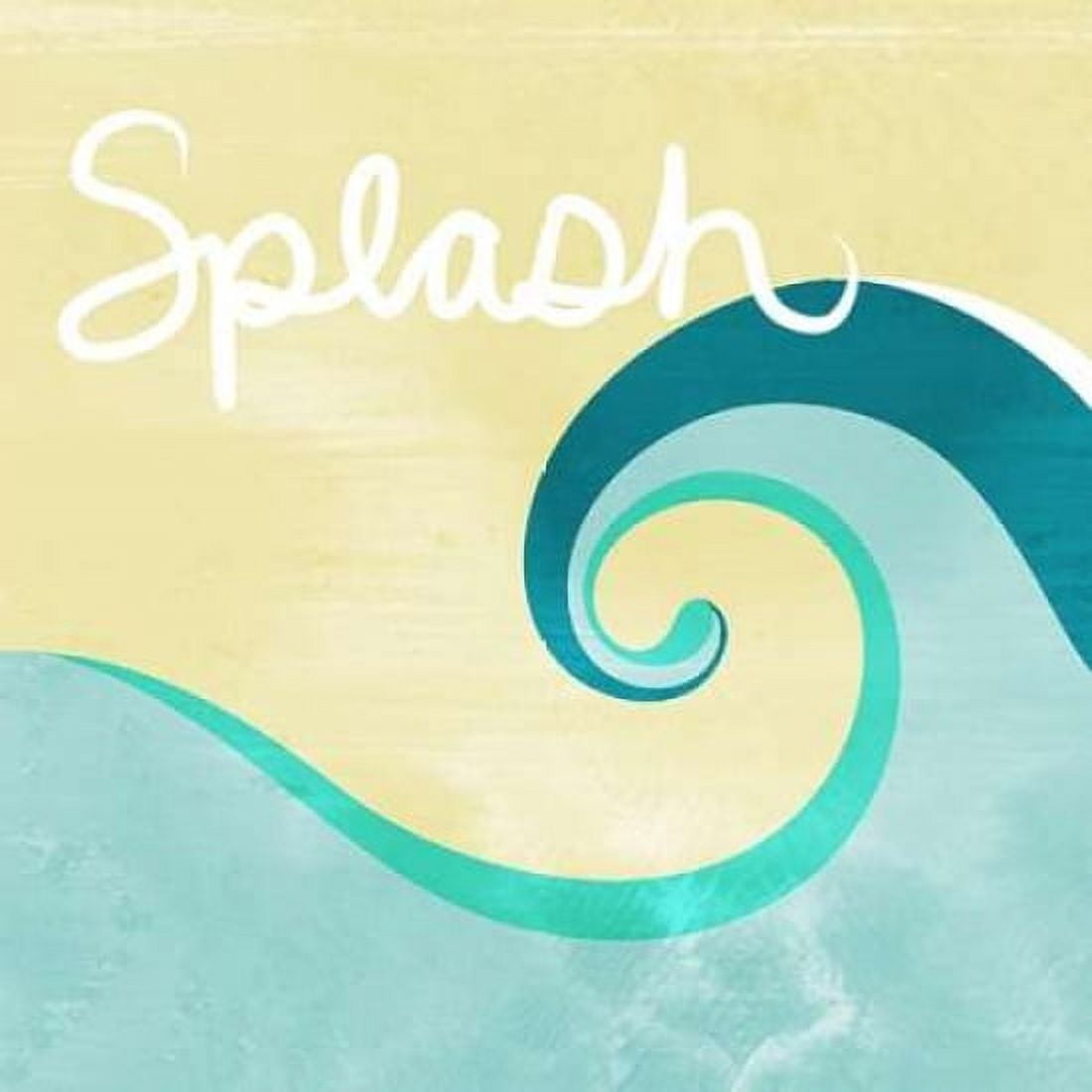 Splash Canvas Art - Linda Woods (24 x 24)