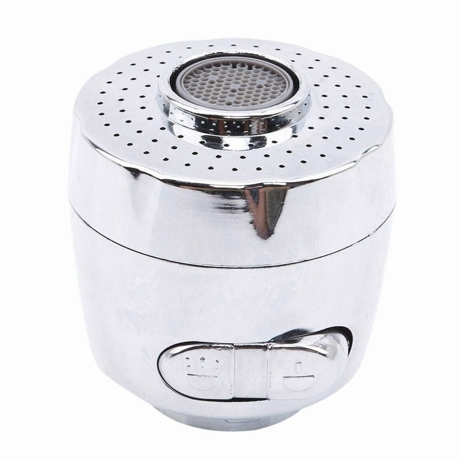 Splash Faucet Nozzle Aerator Bubbler Sprayer Water-saving Tap Filter Two Modes Faucet Extender Convenient To Install ,Easy to Use