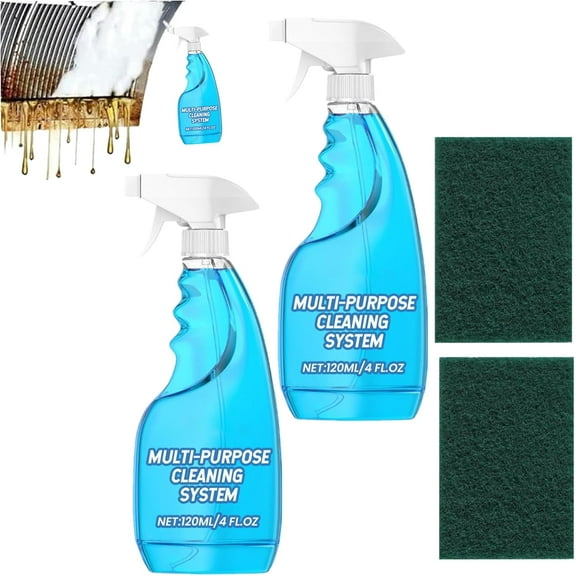 Splash Foam Spray All Purpose Cleaner, Multi-Purpose Cleaning System for Kitchens, Countertops, Ovens