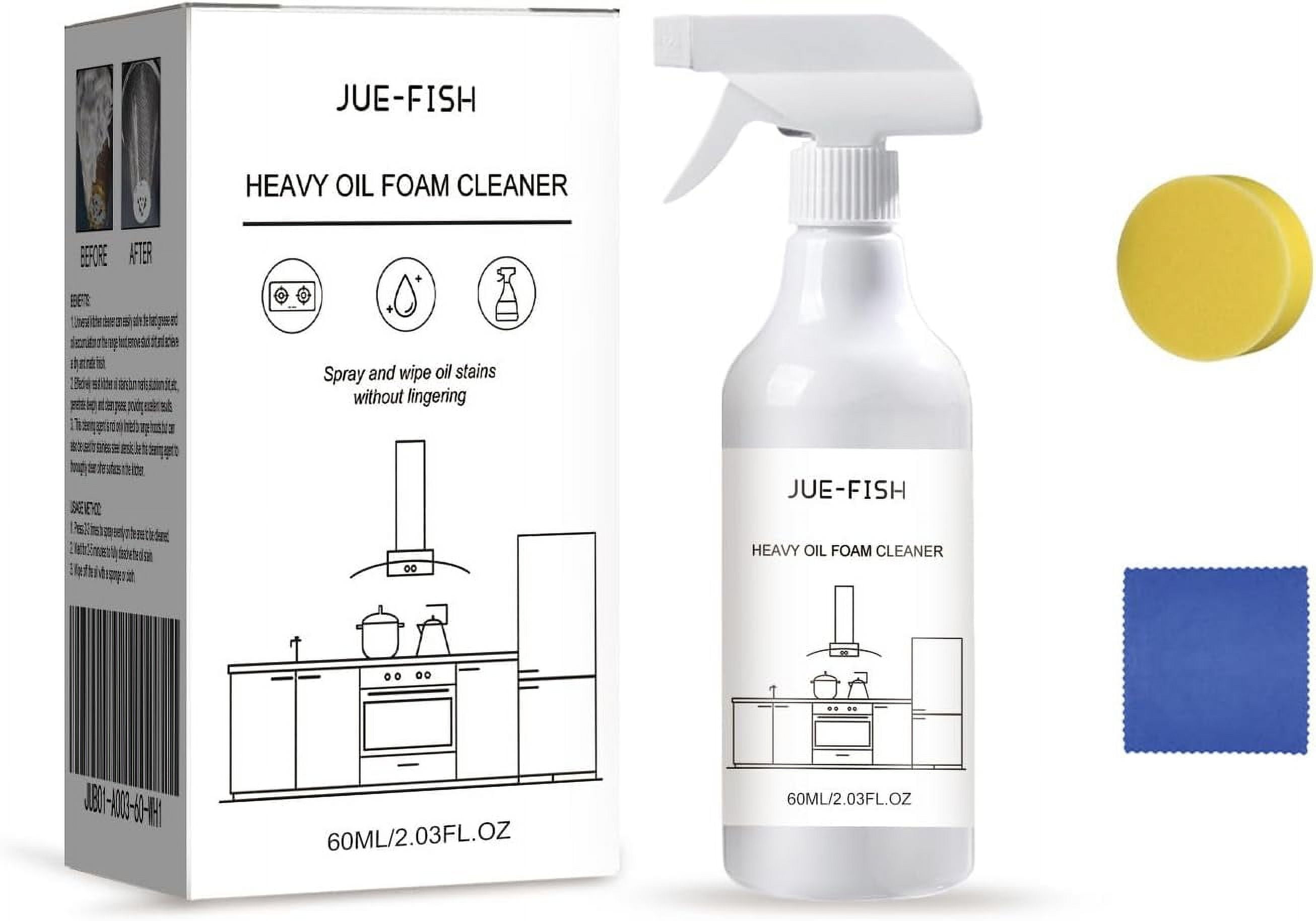 Splash Foam Spray, Oven Cleaner, Break up Degreaser, Multipurpose