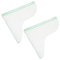 thumbnail image 1 of Splash Guard 2 Pcs Shower Water Guards Bath Sink Baffle Transparent Wash Basin Acrylic, 1 of 6