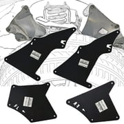Splash Guard Fender Liner Shield for 4Runner N210 N280 2003-2020 FJ Cruiser 2007-2014 GX460 GX470 Land Cruiser Prado J120 J150 120 150 53735-35150 53736-35150 53886-35020 W/Clips 9046710186