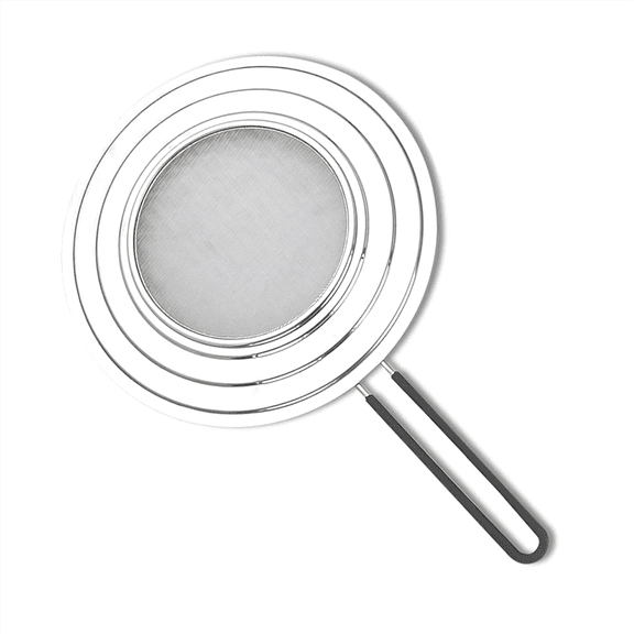 Splash Guard Pans: 30cm Silicone for Frying Pan, Pan Guard, Universal