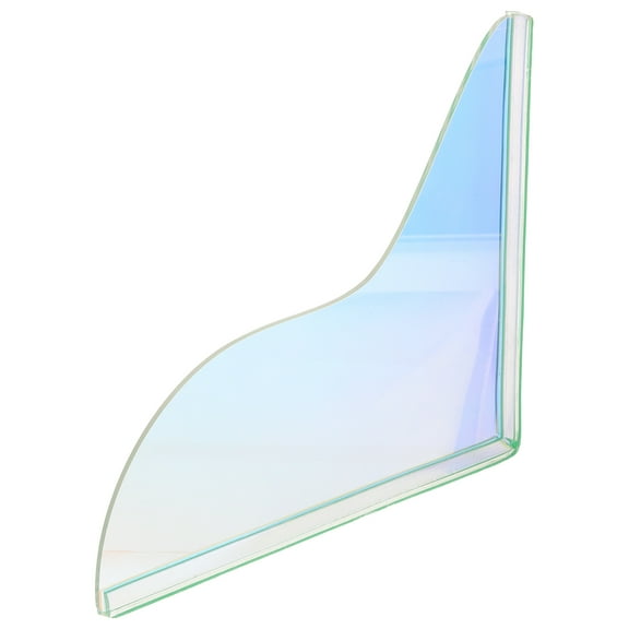 Acrylic Splash Guard Baffle for Bathtub and Washbasin, Shower Edge Protector for Bathroom Splash Prevention