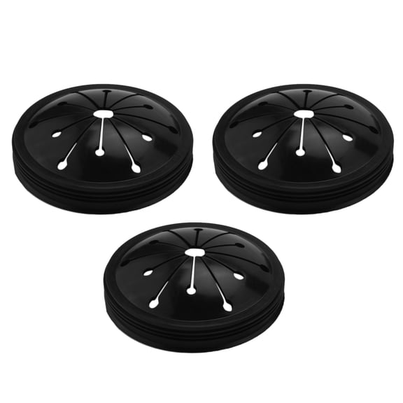 Splash Guards and Stopper Set 4 Pack(3+1), Food Waste Disposer Accessories Multi-Function Drain Plugs Splash Guards for Whirlaway, Waste , Sinkmaster