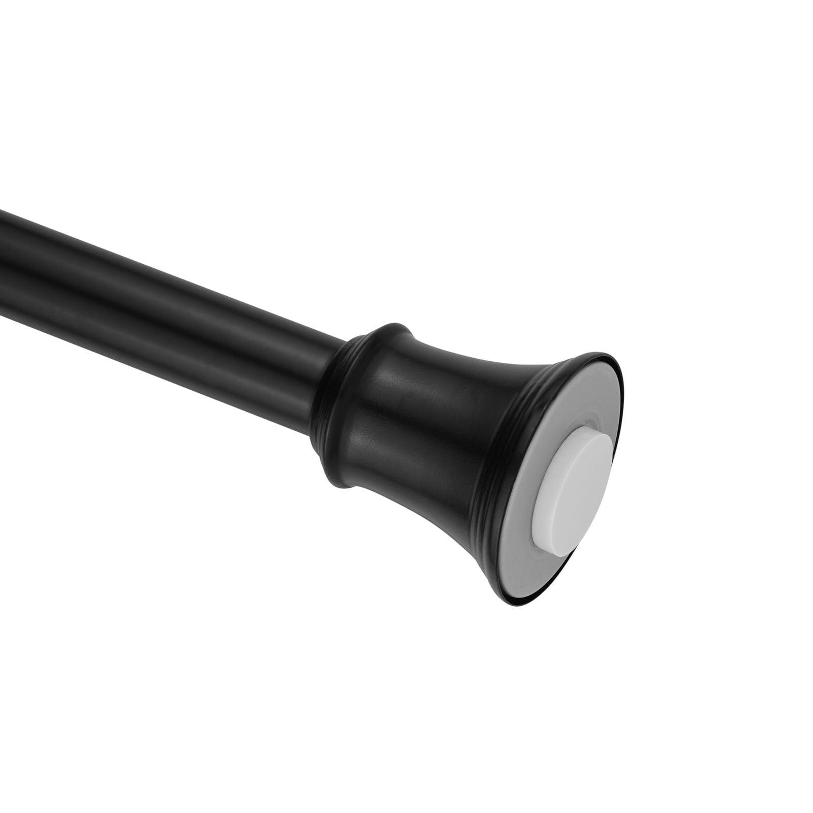 Splash Home Axel Adjustable Metal Shower Curtain Tension Rod for