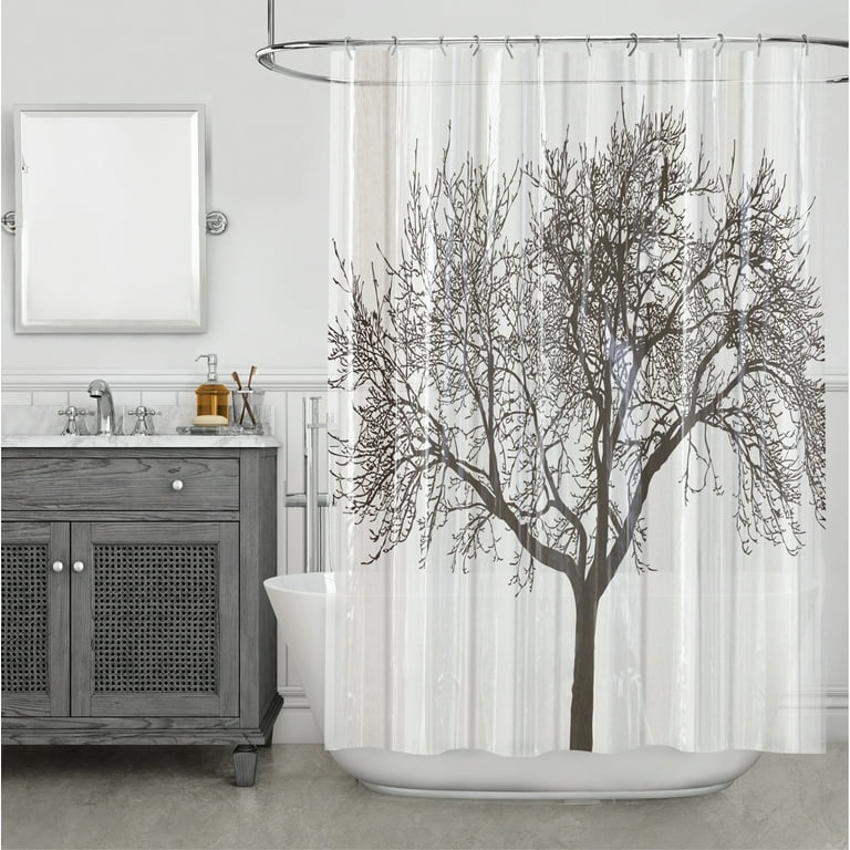 Tree on sale shower curtain