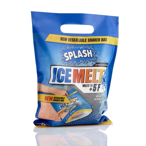 Splash Ice Melt Shaker Bag, 10 Lb.