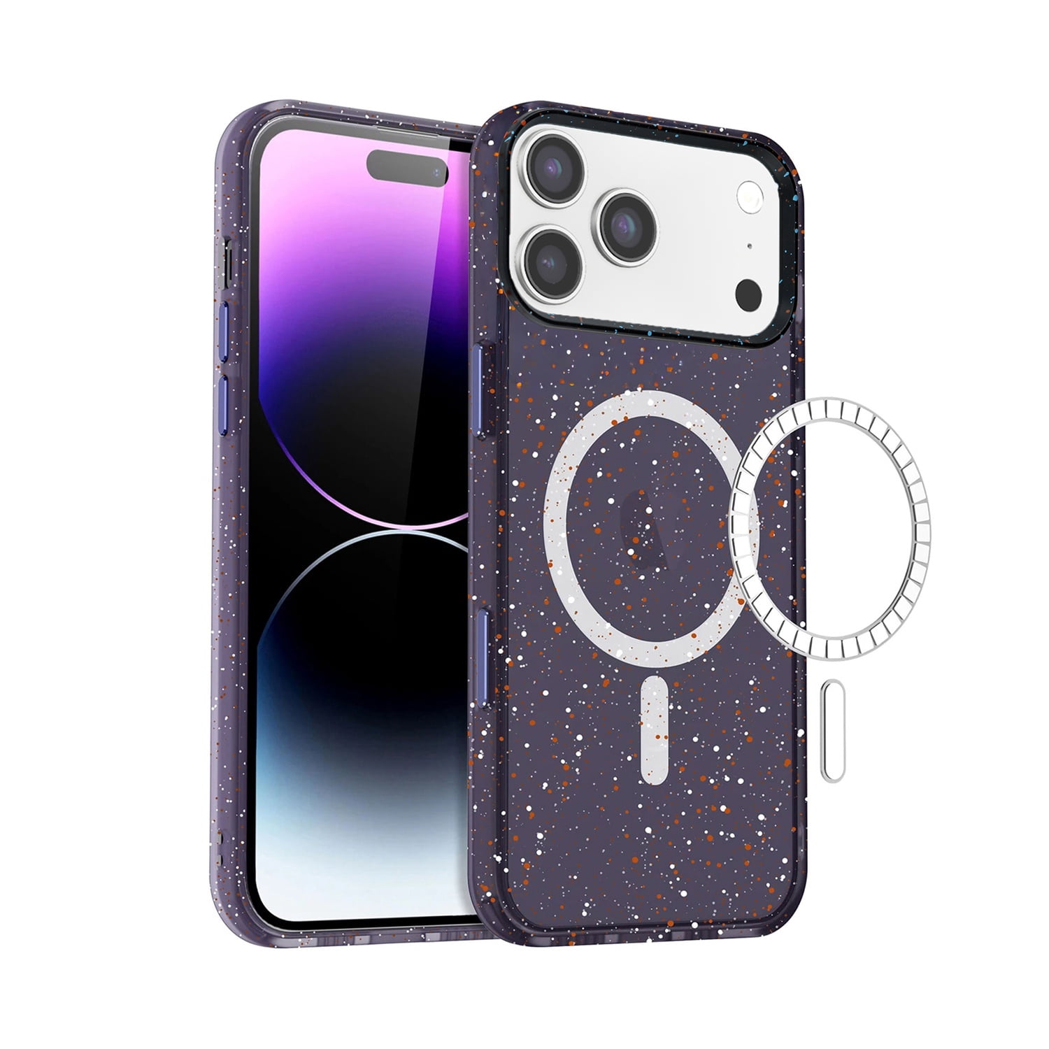 Splash - Ink Design Wireless Charging Case for iPhone 17 Pro Max