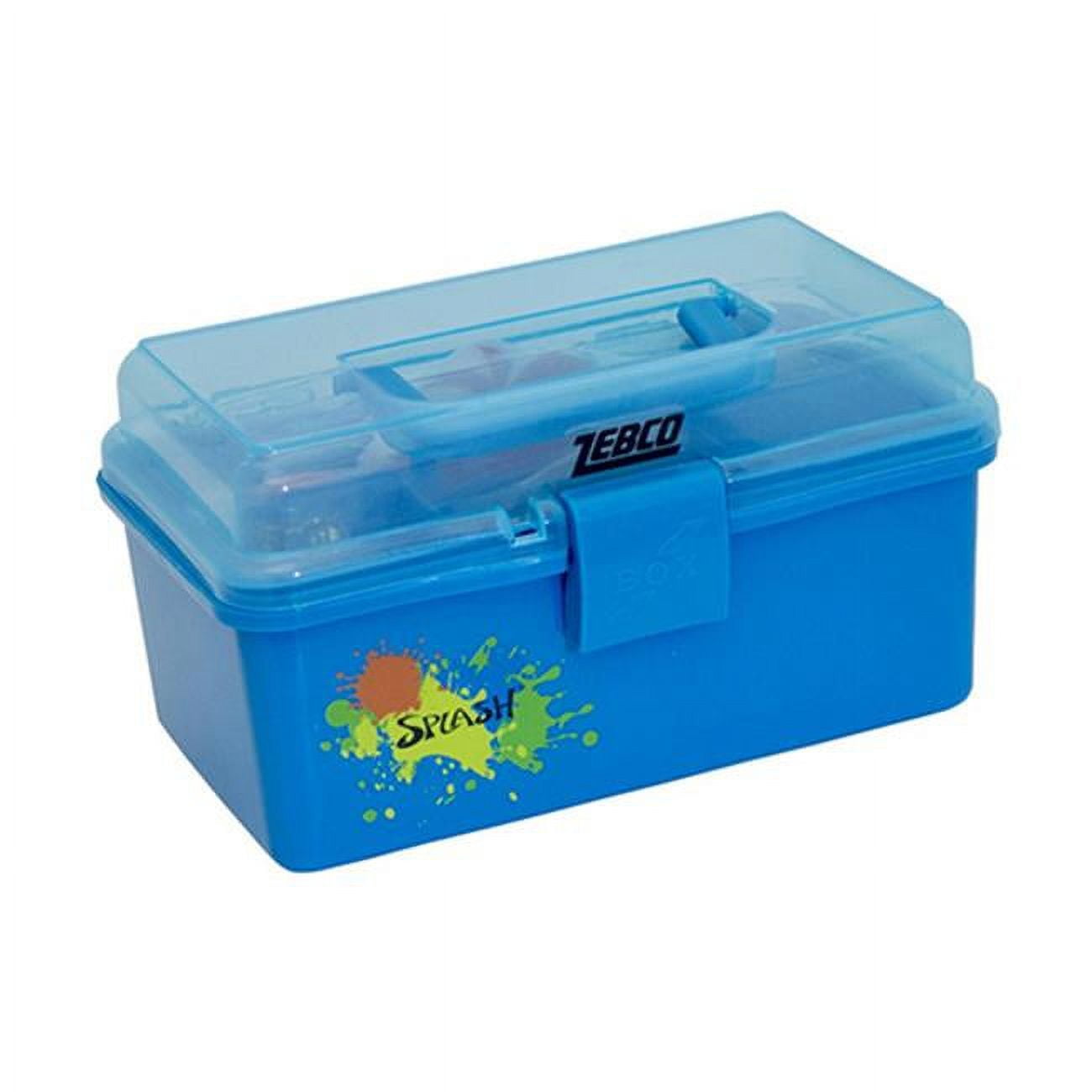 Splash Kids Tackle Box Assorted Colors with Tackle 