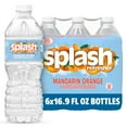 thumbnail image 1 of Splash Mandarin Orange Flavored Water, 16.9 Fl Oz, 6-Pack Plastic Bottles, 1 of 14