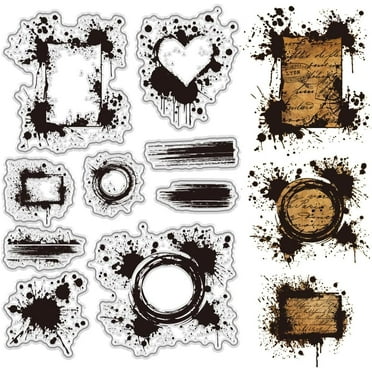 1Sheet Teacher Theme Silicone Clear Stamps Transparent Stamps For Birthday Easter Holiday Cards