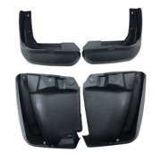 Splash Mud Flaps For Honda Civic 2012-2015, 4PCS Guards Splash Tire Protector, Custom No Drilling Mud Guards-black