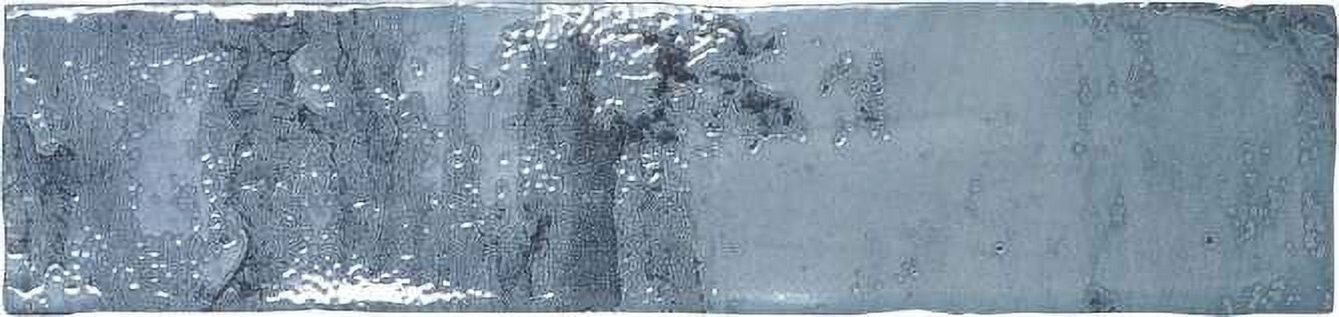 Splash Neptune Blue 3" x 12" Glazed Ceramic Subway Tile