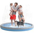 Splash Pad for Dogs and Kids, Thicken Sprinkler Pad Pool Summer Water