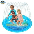 Splash Pad, Sprinkler for Kids and Wading Pool for Learning Dog Sprinkler Pool, 67