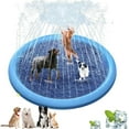 thumbnail image 1 of Splash Pad for Dogs, Non-Slip Dog Water Play Mat, for Large Dogs Heavy Duty, for Small/Medium/Large Breeds, 1 of 6