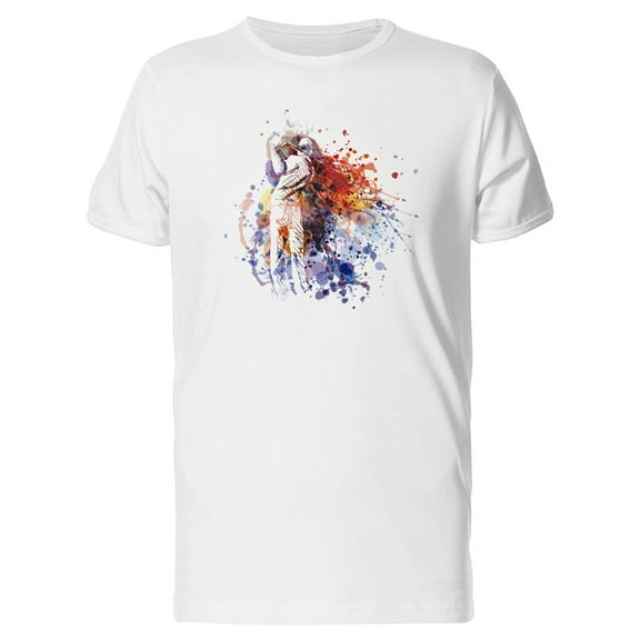 Splash Paint Golfer T-Shirt Men -Image by Shutterstock, Male Large