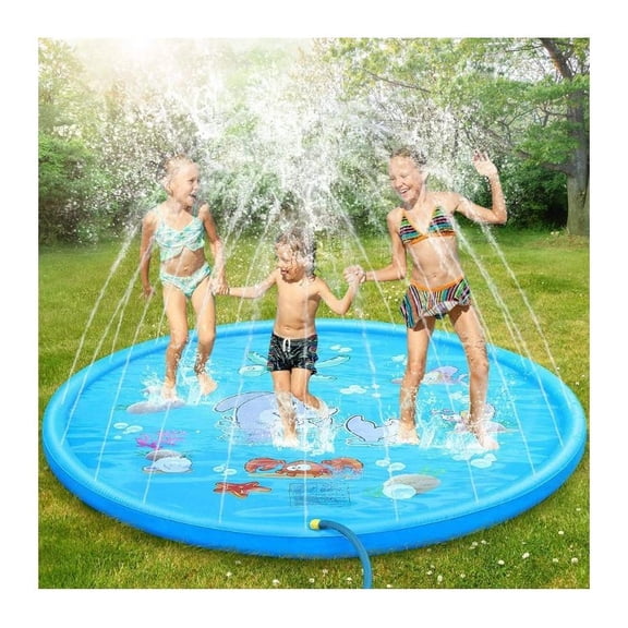 Splash Play Pad Mat for Kids | Water Spray Pool Mat | Durable Children's Outdoor Fun