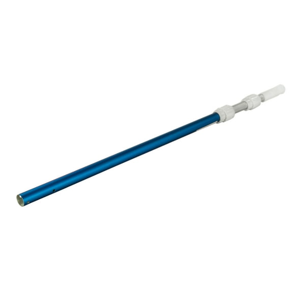 Splash Pools 4' - 8' Two Section Aluminum Pool Pole | Attach Skimmer Heads, Vacuum Heads, Leaf Nets and More