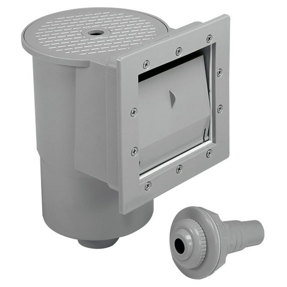Splash Pools Swim' n Play, Inc. Complete Standard Wall Skimmer With Return Fitting Pool Skimmer Box
