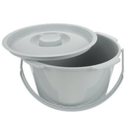 Splash Proof Bucket Commode Chair Bidet Toilet Seat Urinals for Men Potty Portable Man Child Grey
