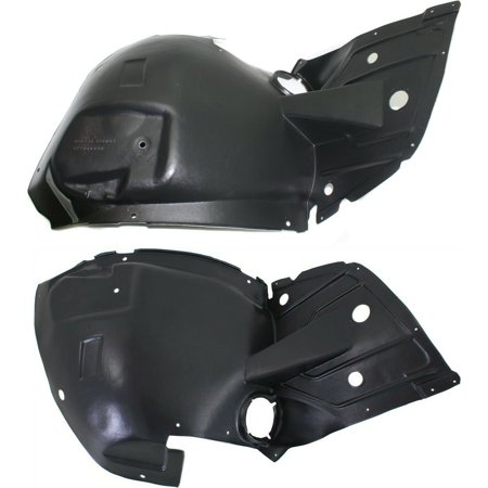Splash Shield For Cadillac 2009-2015 CTS V Front LH & RH Front Section Set of 2