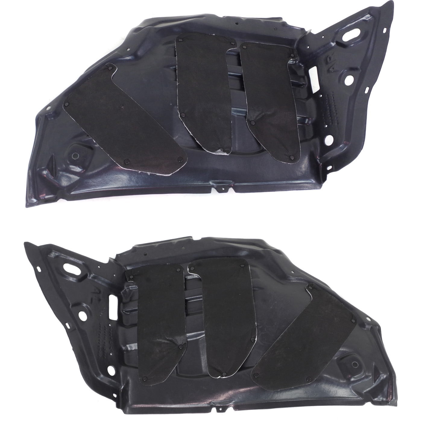 Front Splash Shield / Fender Liner Set For 2013-2016 Hyundai Accent – Left & Right (2 Pieces)