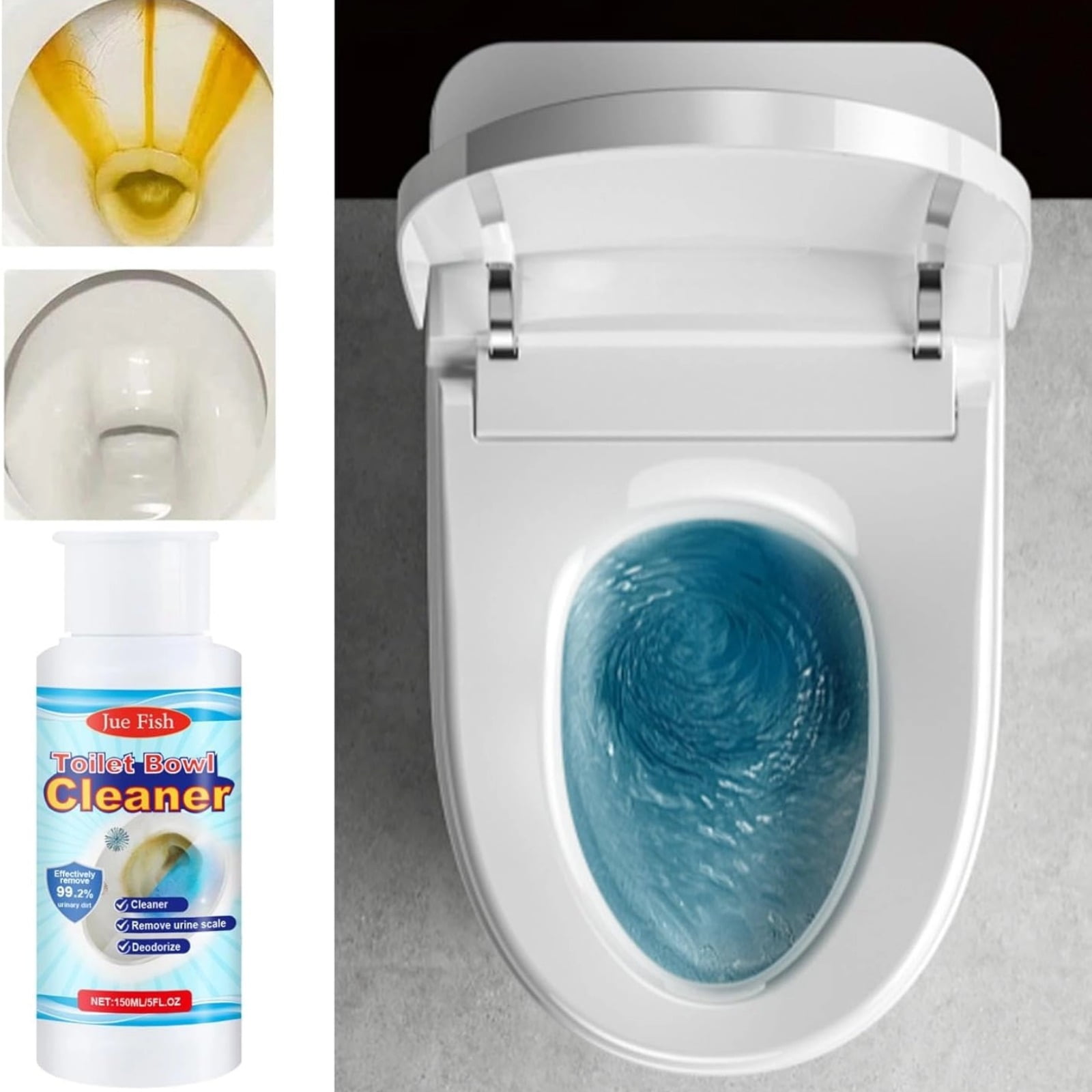 Splash Toilet Cleaner Foam Powder, Toilet Cleaning Powder Foaming