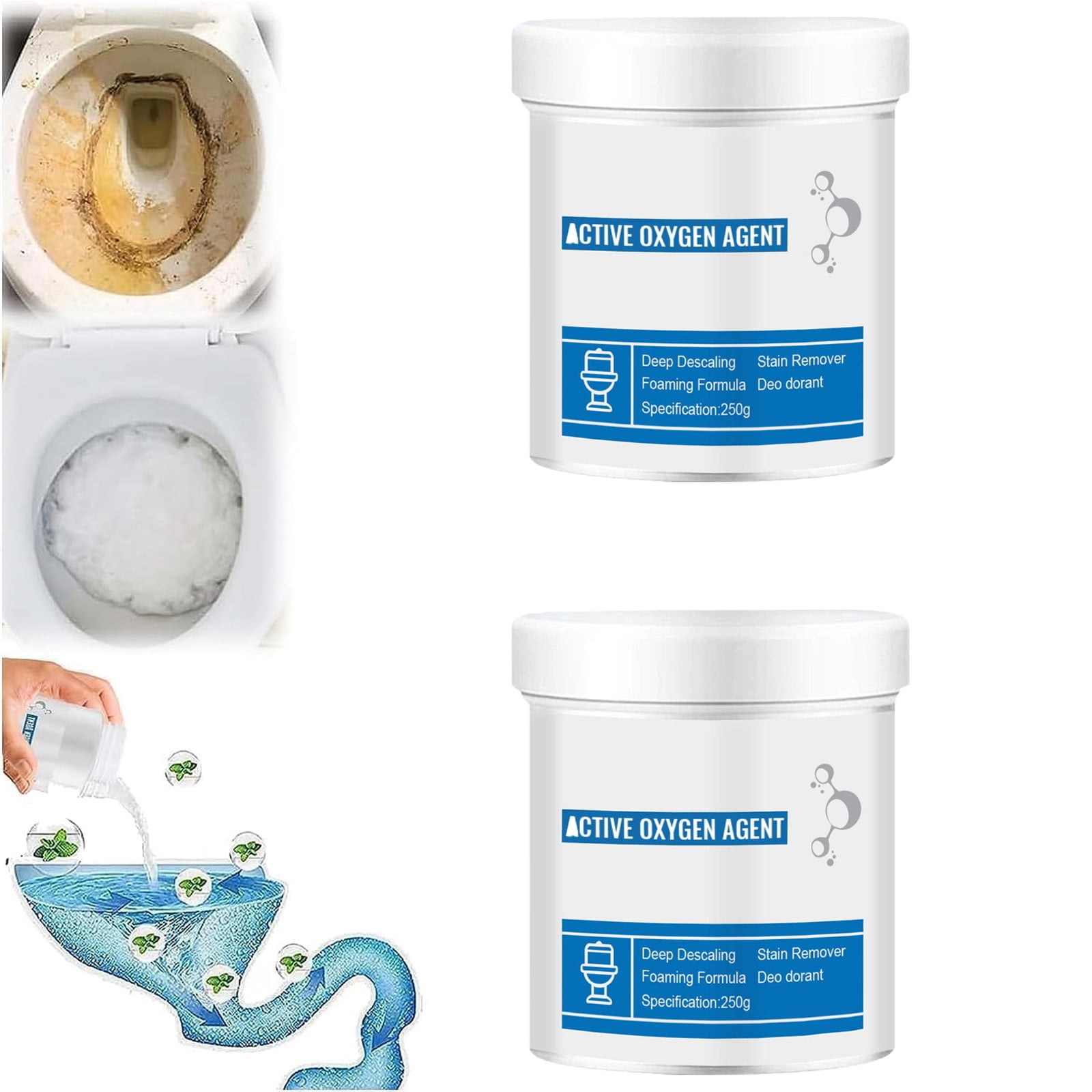 Splash Toilet Cleaner Splash Foam Toilet Cleaner, Toilet Active