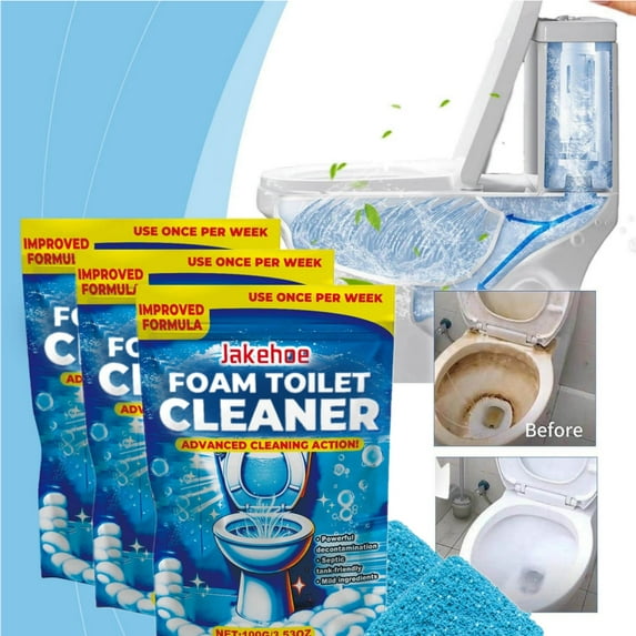 Splash Toilet Cleaner, Splash Toilet Bowl Cleaner, Self Activating Miracle Powder Splash Cleaner for Toilet Deep Cleaning, Vuyungers 2025 New Splash Toilet Cleaner
