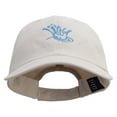 thumbnail image 1 of Splash Water Icon Embroidered Low Profile Dyed Cotton Twill Cap - Putty OSFM, 1 of 5