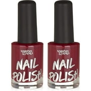 Splashes & Spills Gel Nail Polish Costume Nails Quick Dry Long Lasting Red Set of 2