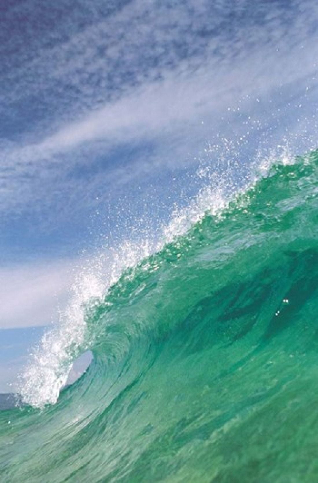 Splashing Wave Canvas Art - Panoramic Images (12 x 19)