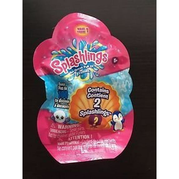 Splashlings Blind Bag 1 Random Bag Supplied