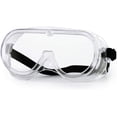 thumbnail image 1 of Splashproof Clear Safety Goggles with Adjustable Strap, Clear Lens with Splash Shield for Eye Protection, 1 of 5