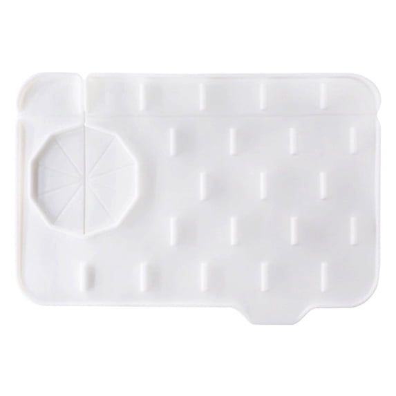 Splashproof Kitchen Sink Faucet Cover Pad, Water Blocking Splash Guard Mat for Kitchen Bathroom Vanity Sink, No More Mess, Leakproof Drip Catcher, Easy to Clean, Dishwasher Safe Accessories