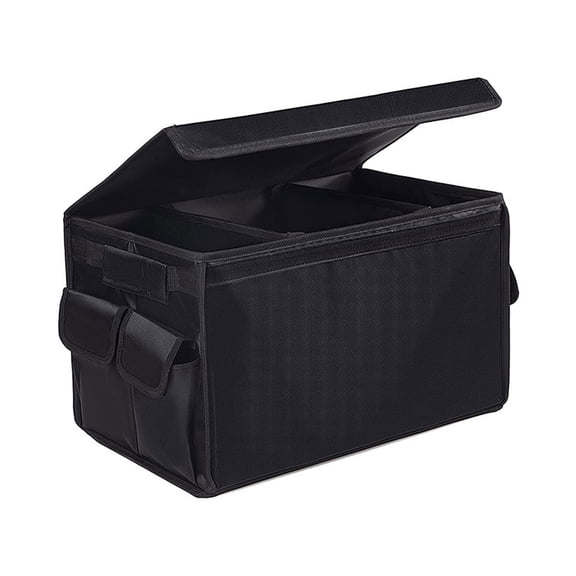 Splashproof Multi Compartment Container Car Trunk Storage Box Foldable Car SUV Cargo Organizers Automotive Accessory
