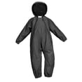 thumbnail image 1 of Splashy Children's One Piece Rain Suit and Mud Suit (Black, 4T), 1 of 3