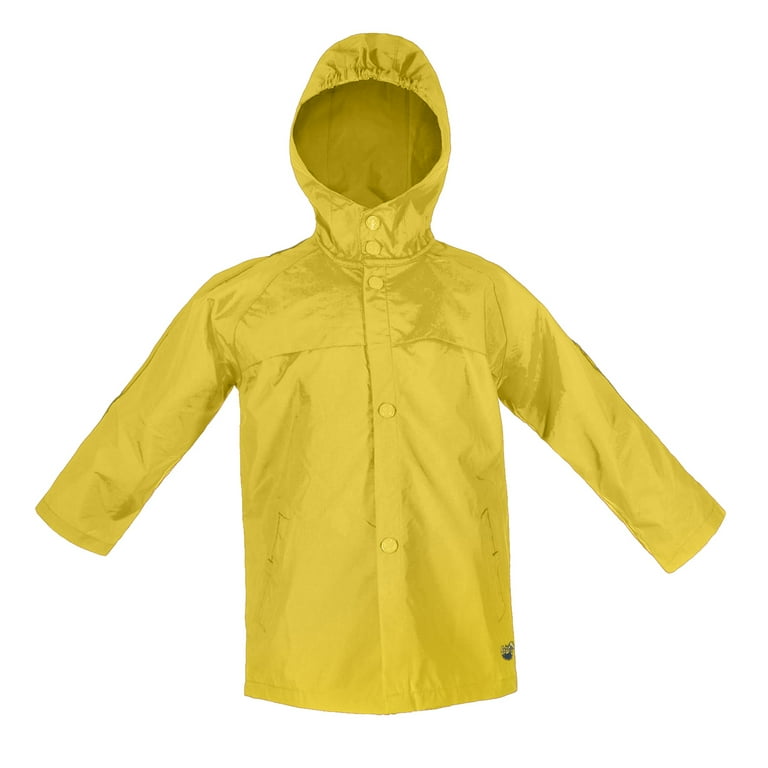 Splashy Children s Rain Jacket Yellow 4T Walmart