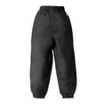 thumbnail image 1 of Splashy Children's Rain Pants (Black, 6X/7), 1 of 2