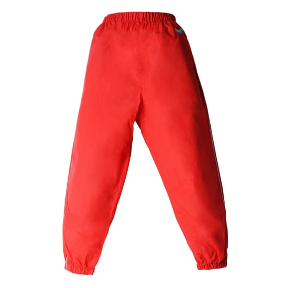 Splashy Children's Rain Pants (Red, 5/6)