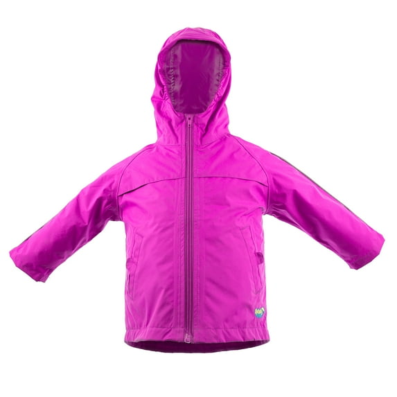 Splashy Kids Waterproof Raincoat (Hot Pink, 2T)