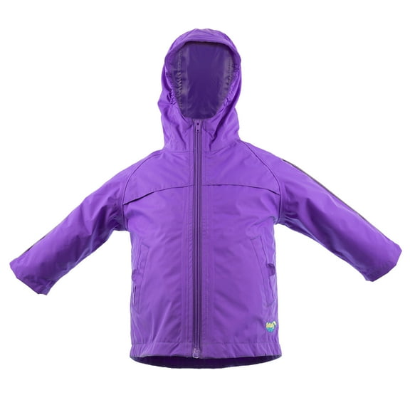Splashy Kids Waterproof Raincoat (Purple, 6X7)