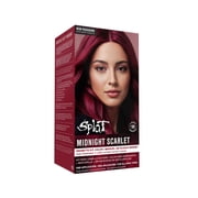 Splat Midnight Scarlet Hair Dye Kit, Semi-Permanent Red Hair Color for Brunettes, Vegan