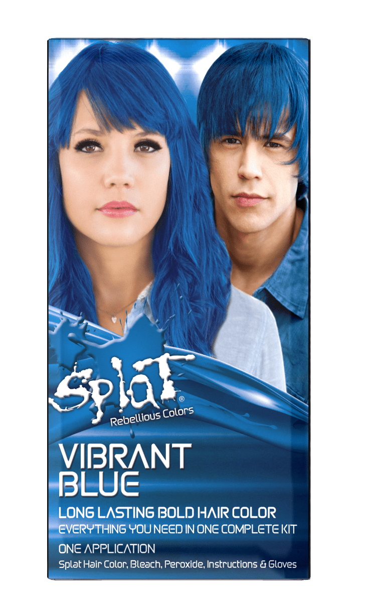 Splat Complete Kit, Vibrant Blue, Semi-Permanent Blue Hair Dye With Bleach  - Walmart.Com