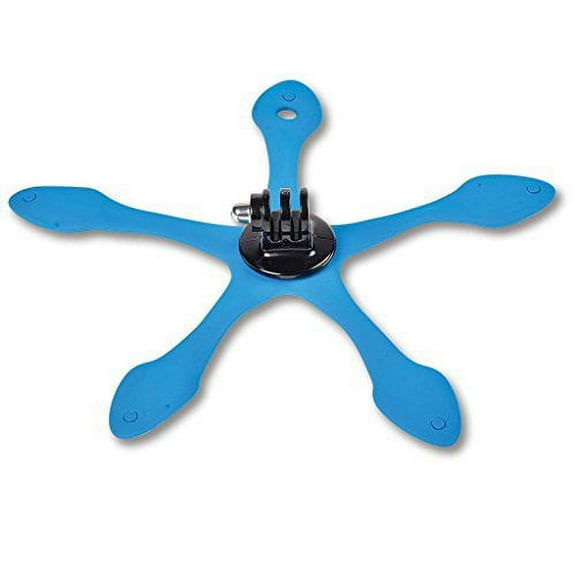 Pictar Splat Flexible Aluminum Mini Tripod for GoPro, Action and Compact Digital Cameras, Blue