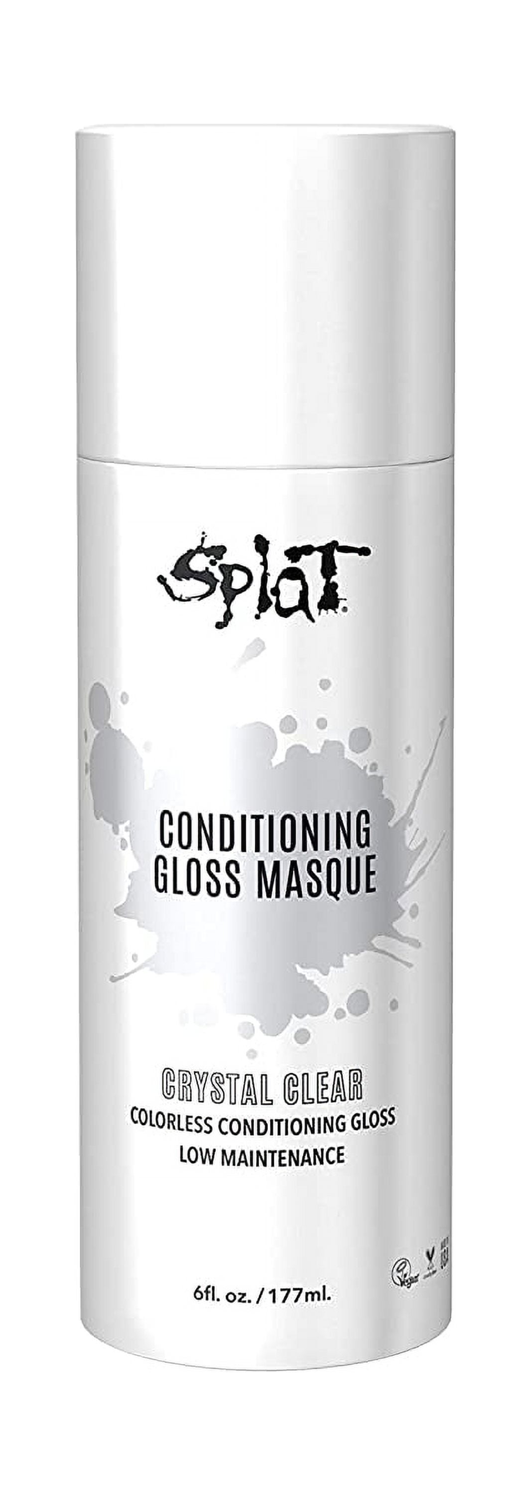 Splat Hair Color Conditioning Masque (6oz) (Crystal Clear) Boost