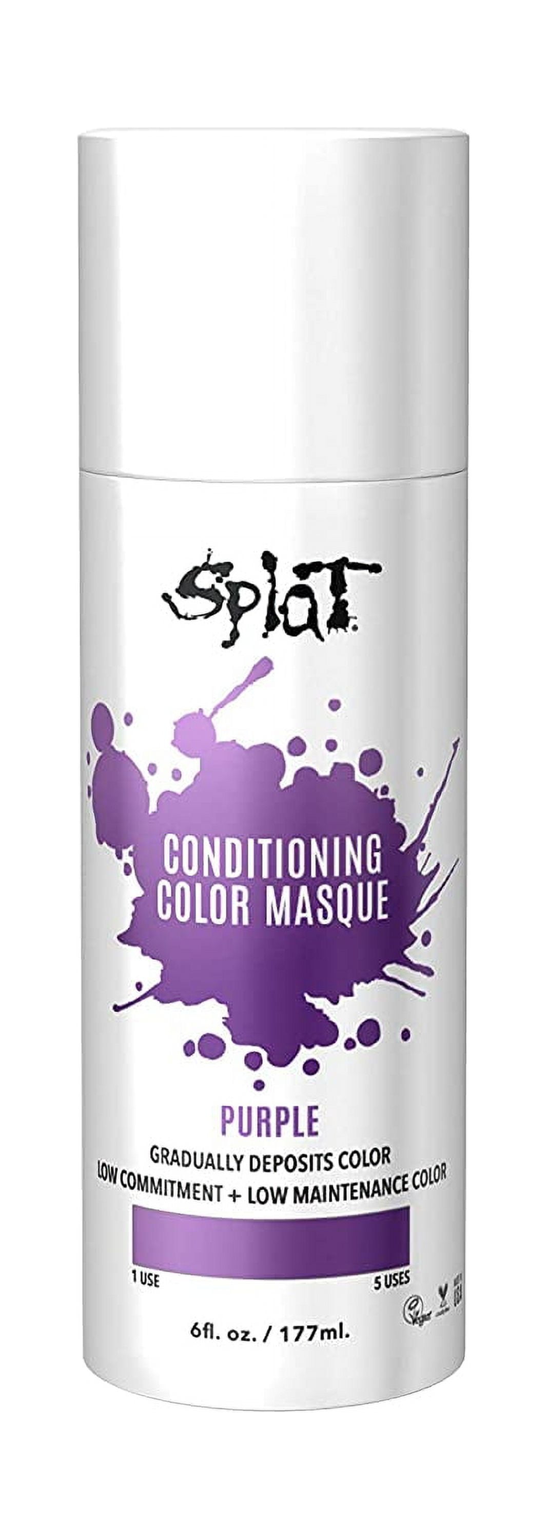 Splat Hair Color Conditioning Masque (6oz) (Purple) Boost Maintain
